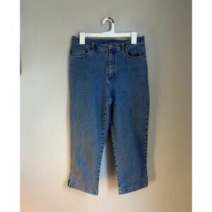 Ralph Lauren Capri Straight Leg Medium Wash Denim Jeans‎ 10 Heritage Workwear